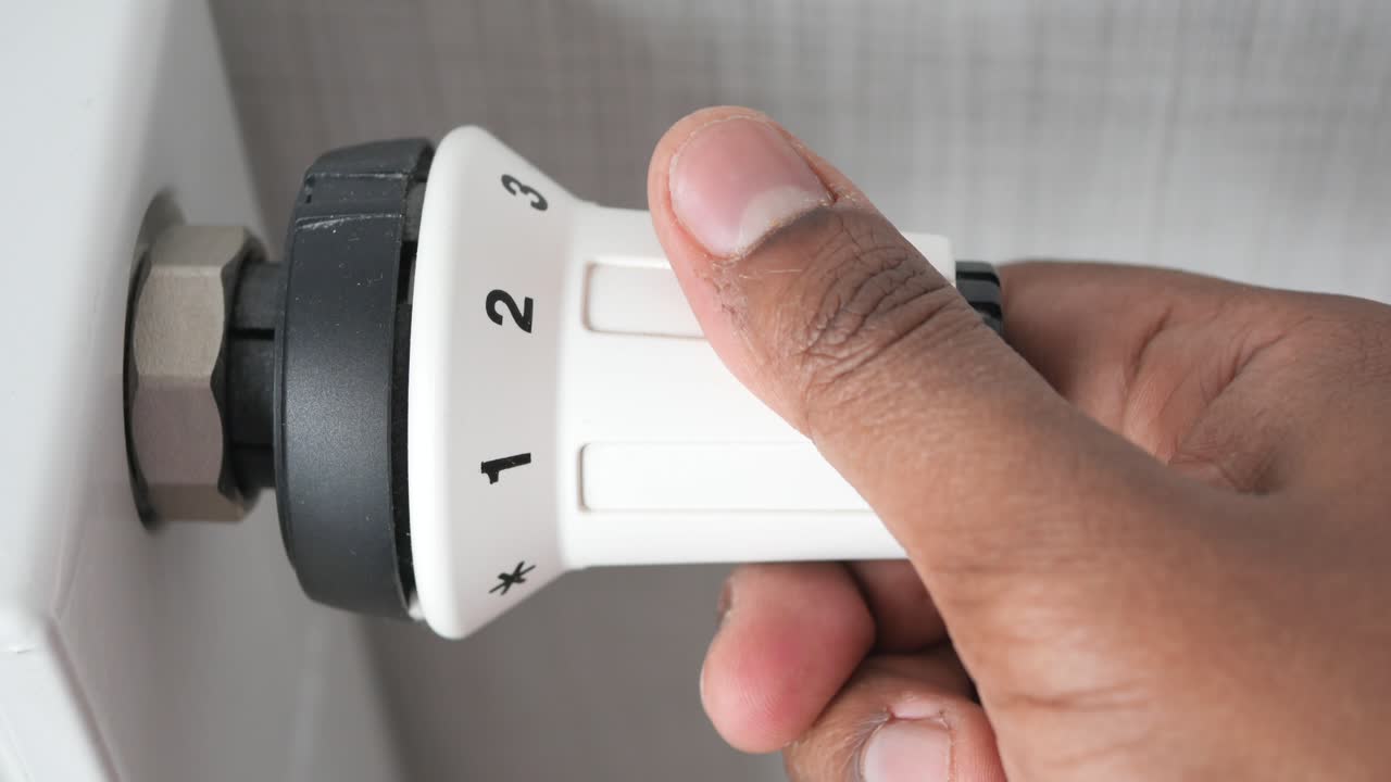 ajuste del termostato del radiador