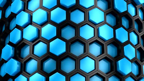 background from hexagons