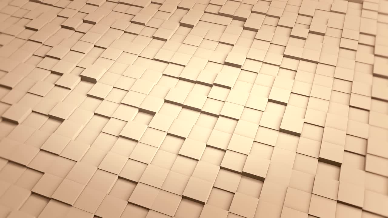 azulejos cubos bucle fondo 4k - color cálido limpio - vista 01