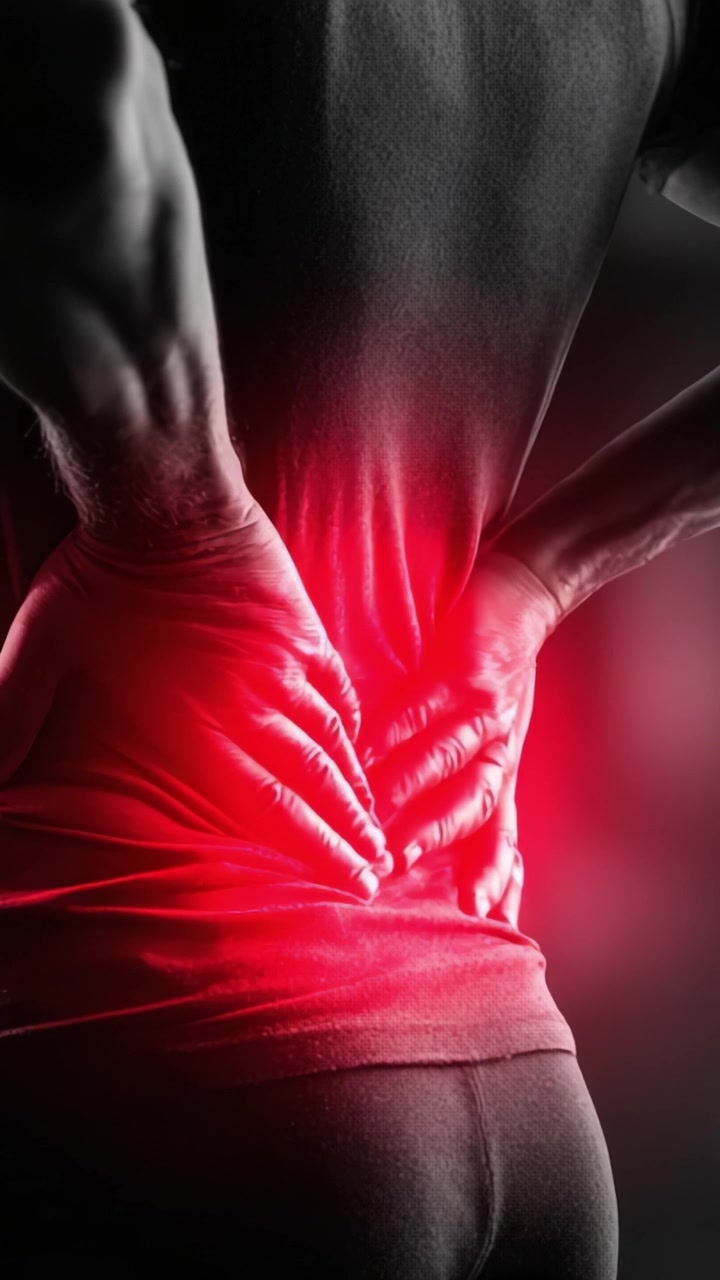 Capturing the Impact of Back Pain: A Visual Sequence Highlighting the Physical Distress and Emotion Experienced by Individuals Suffering from Lumbar Discomfort