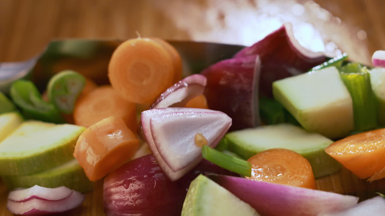 요리용 개진 채소