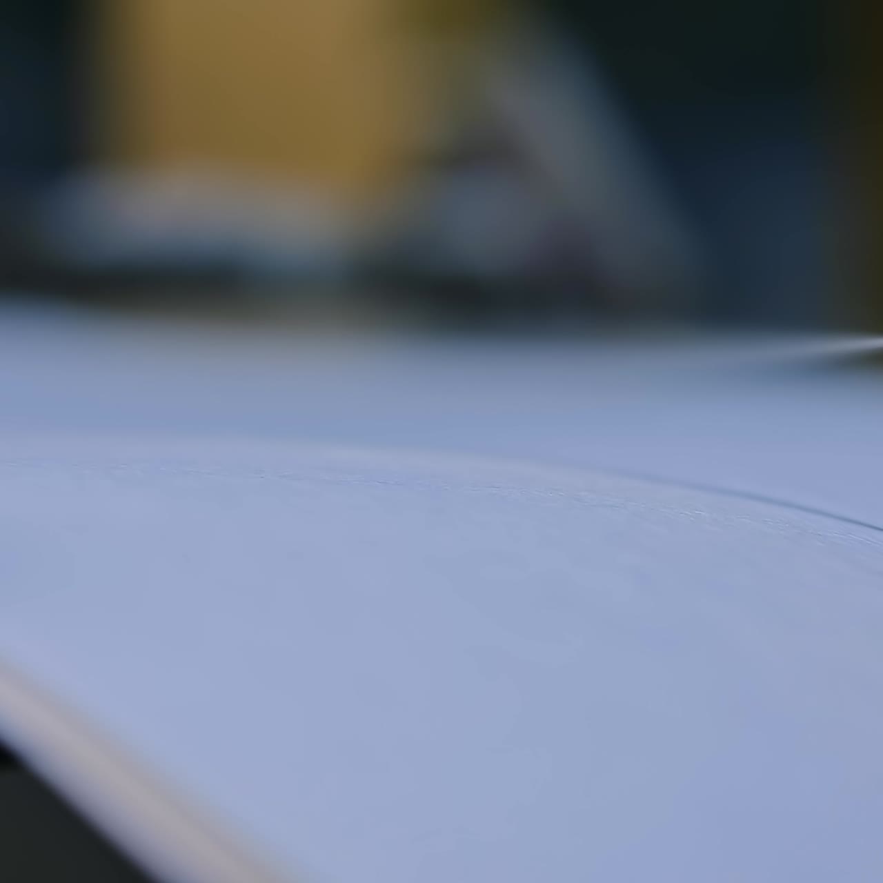 Close up view of modern technologies for making diapers. Pampers production mechanism motion