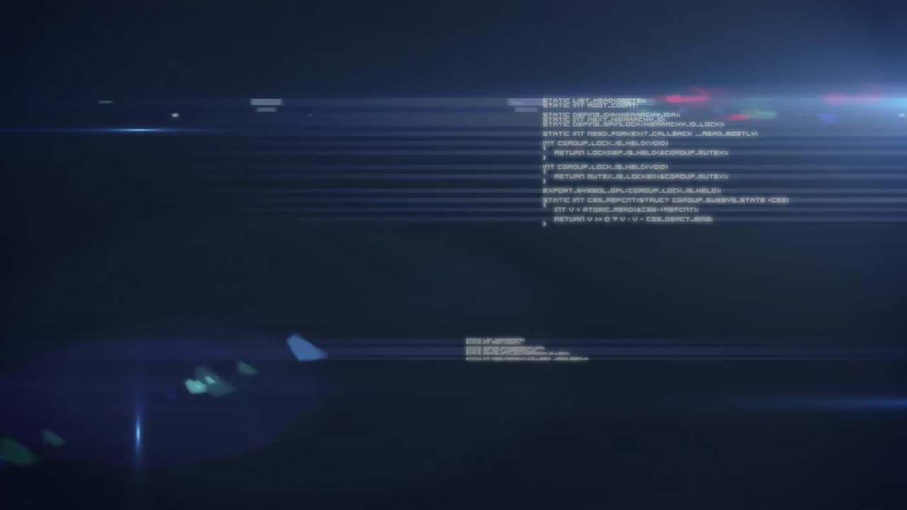 animación de redes de conexiones y procesamiento de datos sobre fondo azul