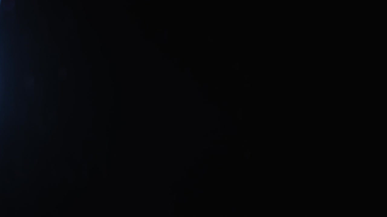 4k Black Background of Particles, Dust and Smoke Moving
