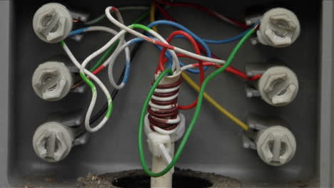 six wires connect to one central location