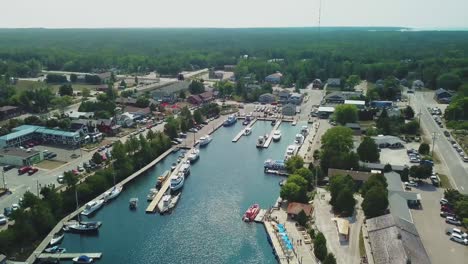 Aerial-shot-of-the-harbour