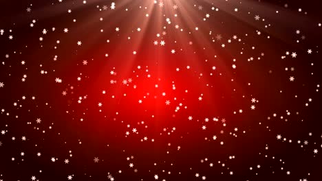 la nieve está cayendo.