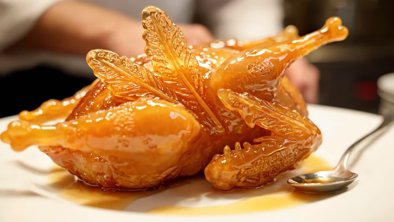 Caramelized Chicken Dessert