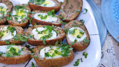 egg rolls with meatballs