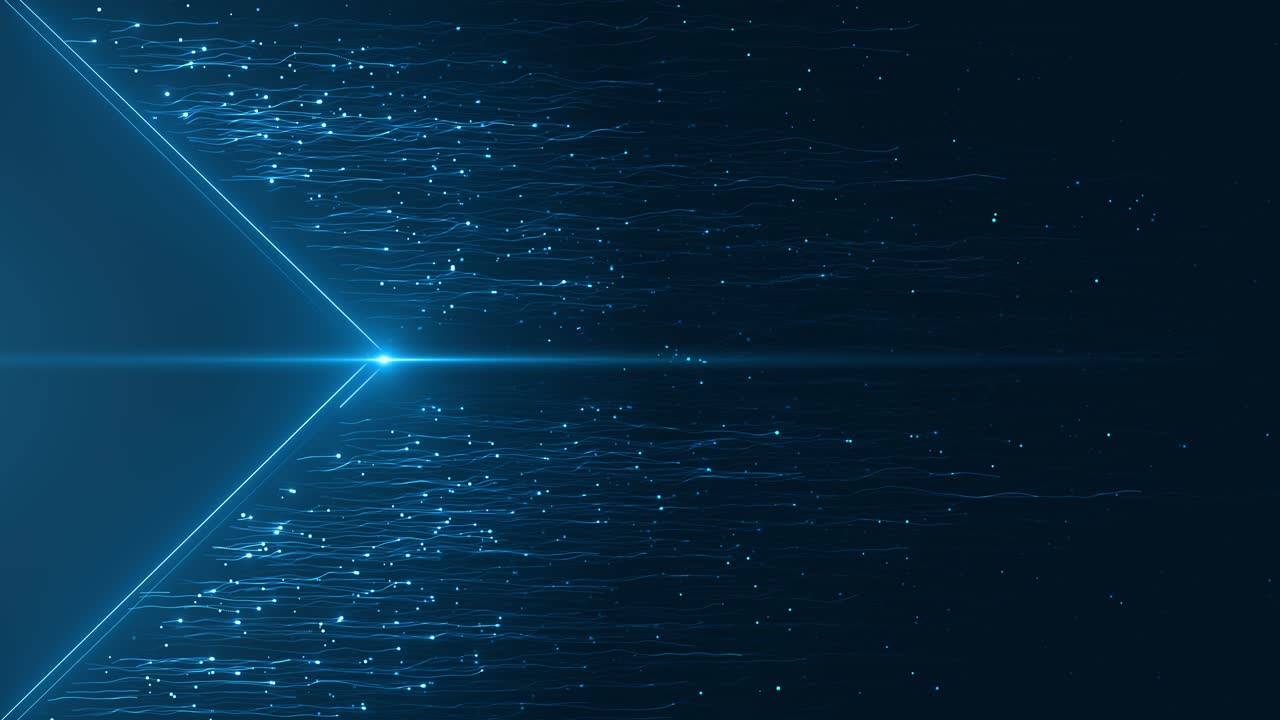 Blue digital binary data backdrop abstract blue technology background circle circuit wires ai