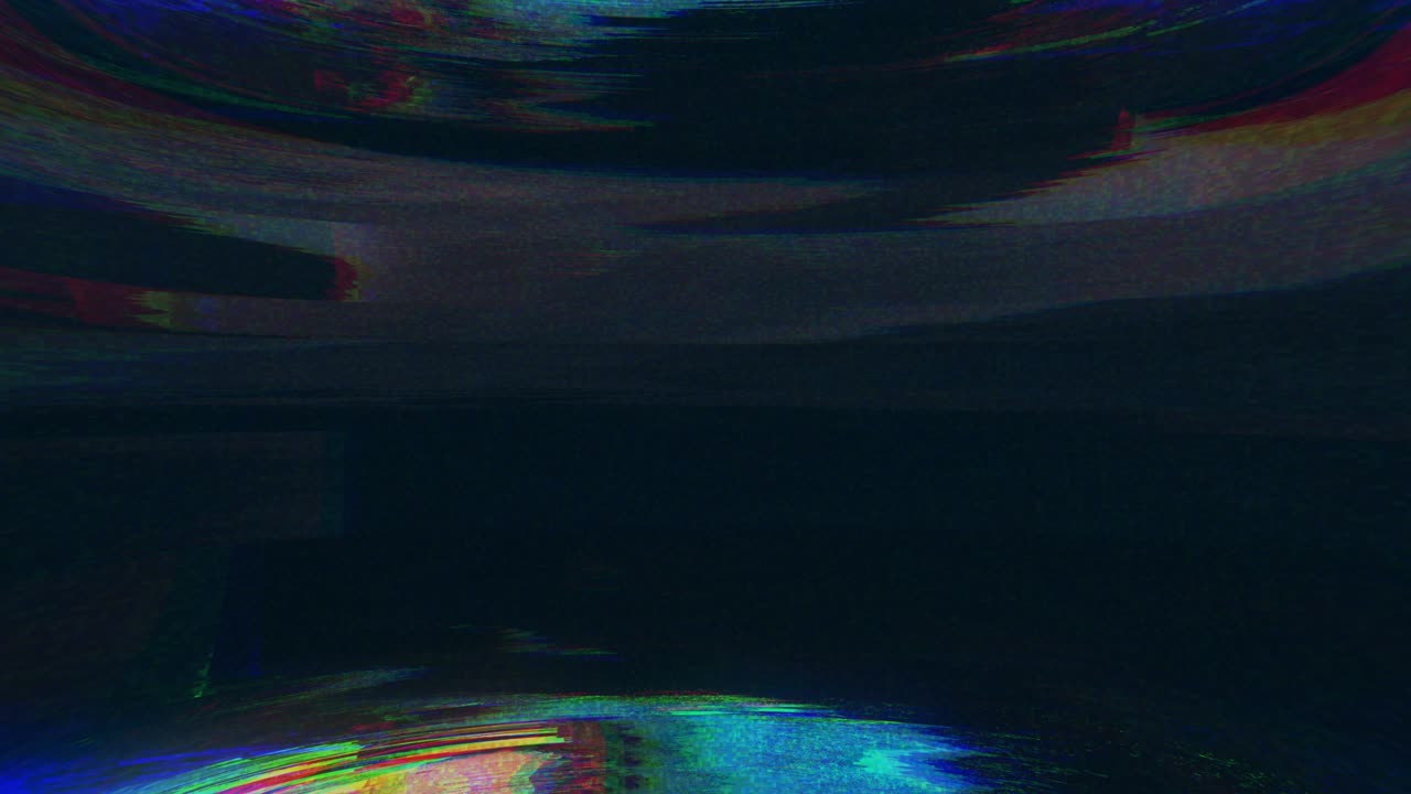 diseño único abstracto animación digital ruido de píxeles error de fallo daño de video