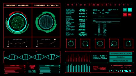Futuristic interface | HUD | Digital screen