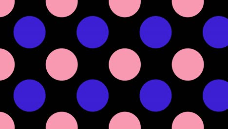 polka dot dot background motion graphics