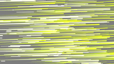 líneas de neón direccionales abstractas de un fondo geométrico. flujo de datos. la estrella de explosión. bucle de efecto de movimiento 4k sin costuras. espectro de luz moderno amarillo-gris, luz. haces móviles. gotas