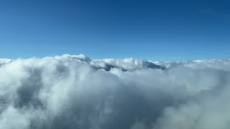 vista aerea de las nubes