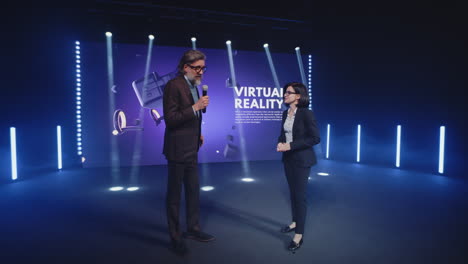 virtual reality and metaverse conference presentation