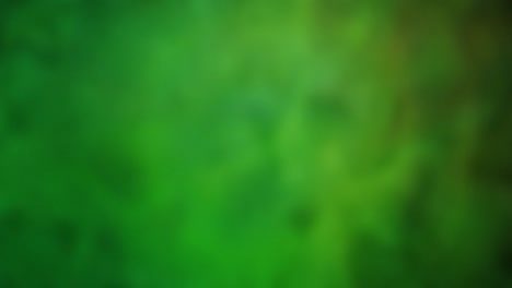 abstract blurred green liquid animation with flowing and shifting light effects - soft blurred motion and magical illuminated glow