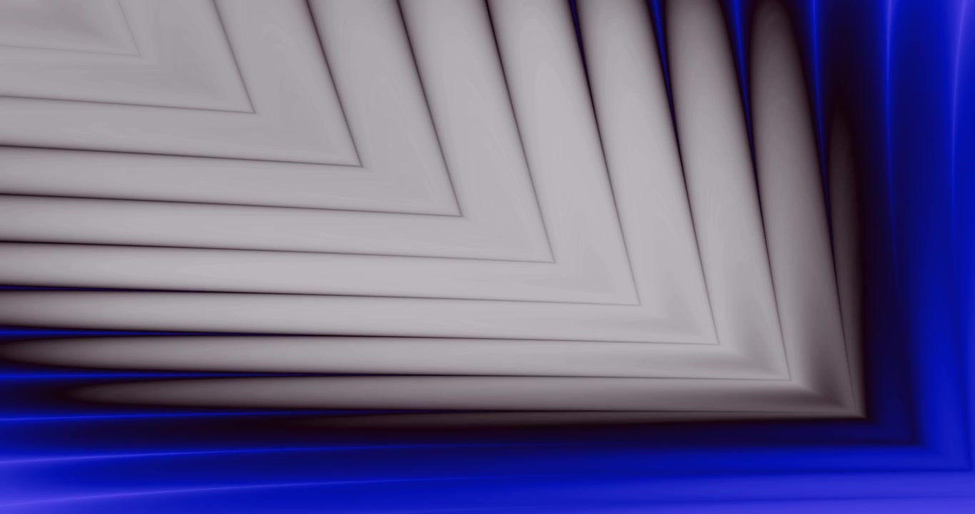 Abstract Geometric Background with Pulsing Blue and White Light