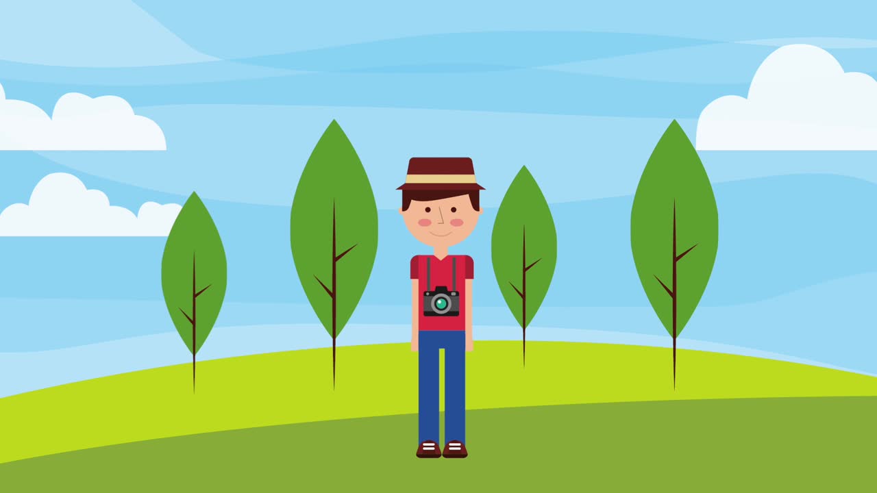 tiempo de viaje de la gente