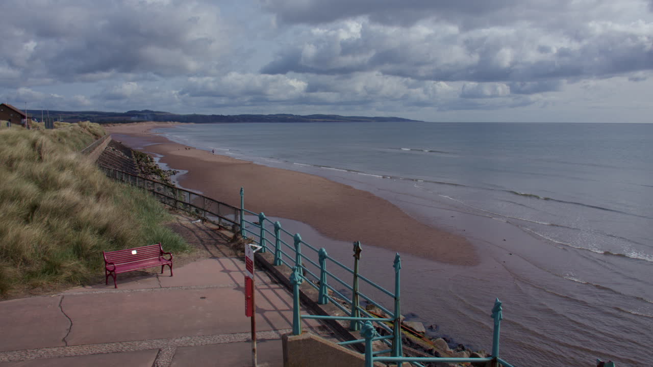 shot looking north of Montrose beach
