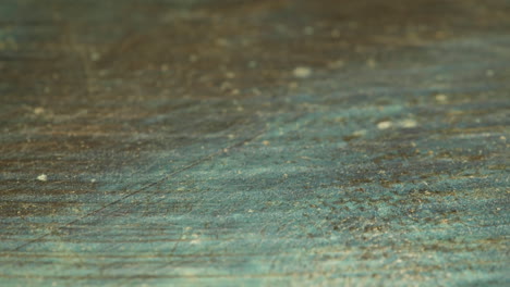 close-up of a weathered wooden surface