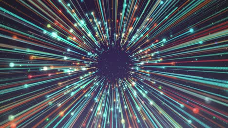 fondo del túnel de hipervelocidad