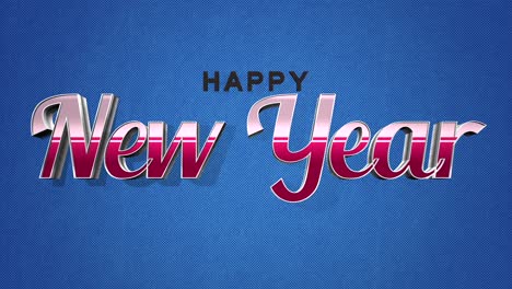 Retro-Happy-New-Year-text-set-on-a-blue-grunge-texture