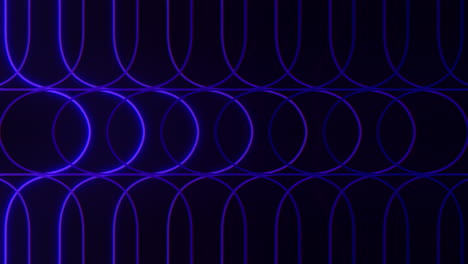 patrón espiral de círculo azul futurista