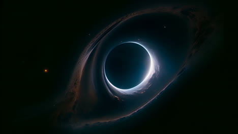 a mysterious black hole in the sky