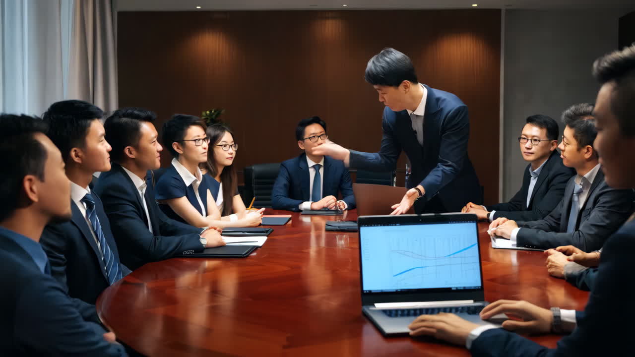 진행 중인 사업 회의