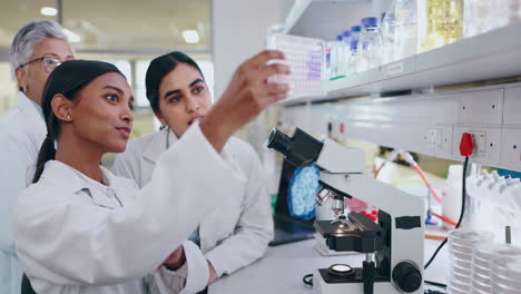ciencia, investigación y equipo de científicos
