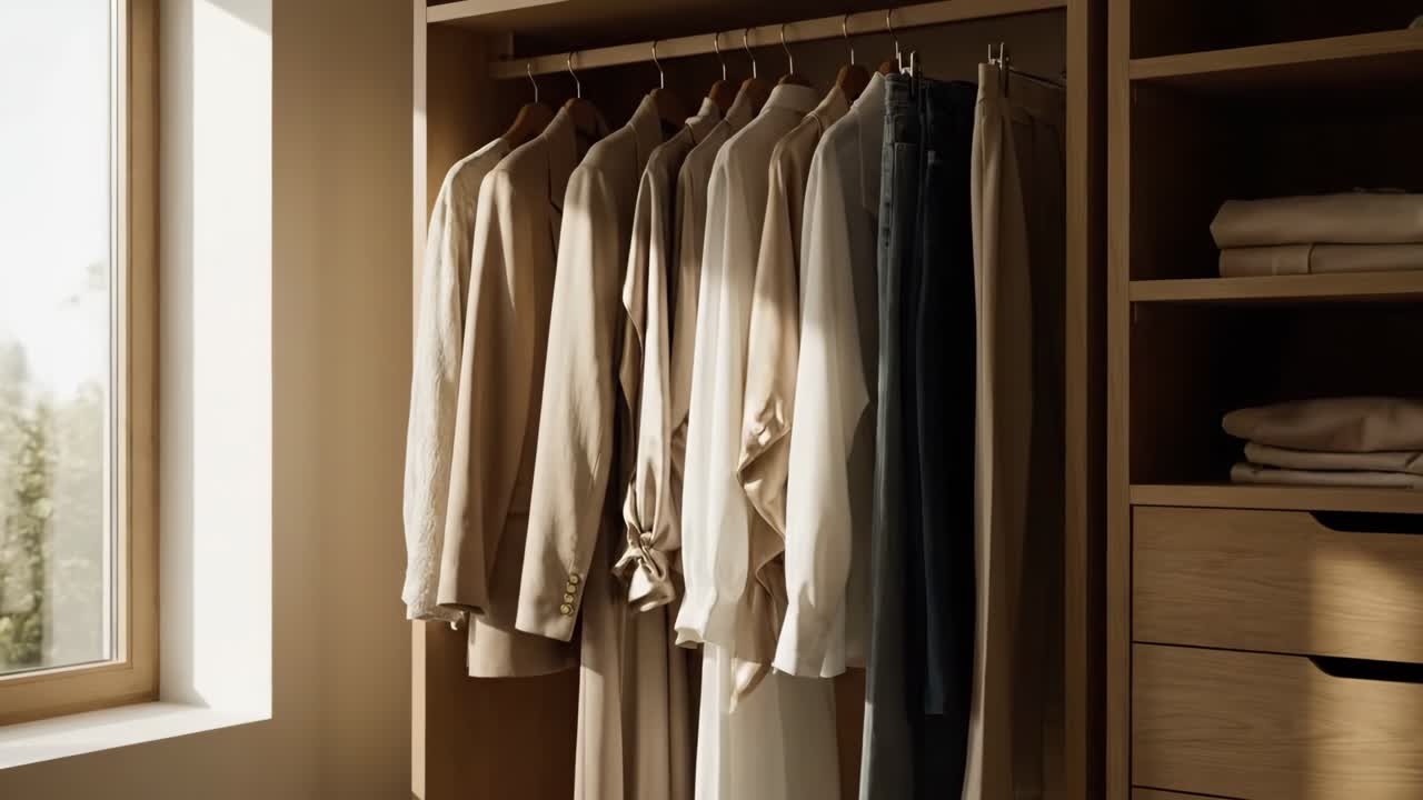 armario con ropa
