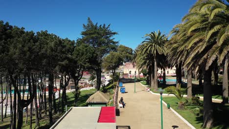 antena:parque ross, casino histórico centro cultural 1904 tiro cercano parque contiene palmeras datileras canarias nativas de más de cien años y muchos espacios verdes pichilemu puntilla punta de lobos chile