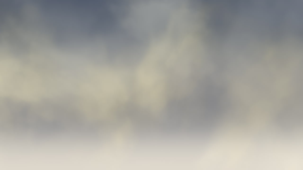 은 구름과 밝은 태양으로 은 하늘