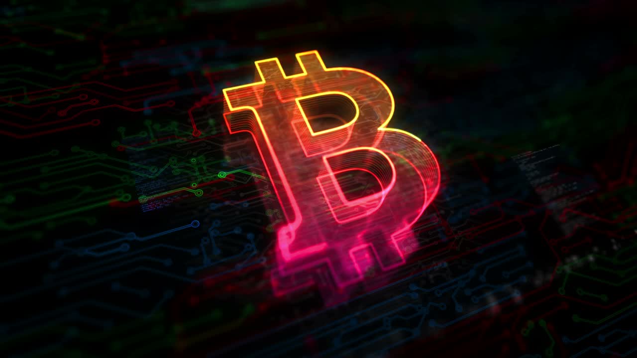 bitcoin es una criptomoneda, un símbolo, un concepto digital.