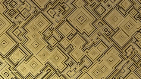 glowing gold surface