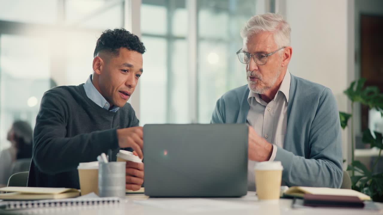 두 동료 사이의 사업 회의