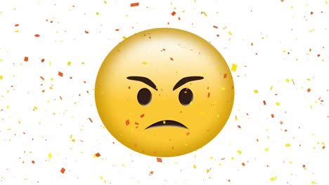 Animation-of-yellow-angry-emoji-