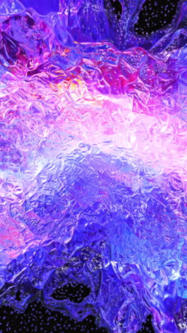abstract colorful ice texture
