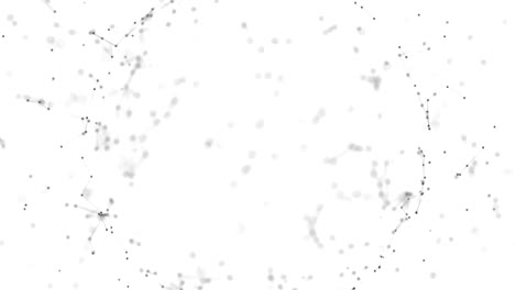 abstracto futurista plexo geométrico red digital de puntos azules y líneas blancas, puntos, triángulos y nodos. datos de redes informáticas, big data, tecnología de conexión de bucle sin costuras de fondo