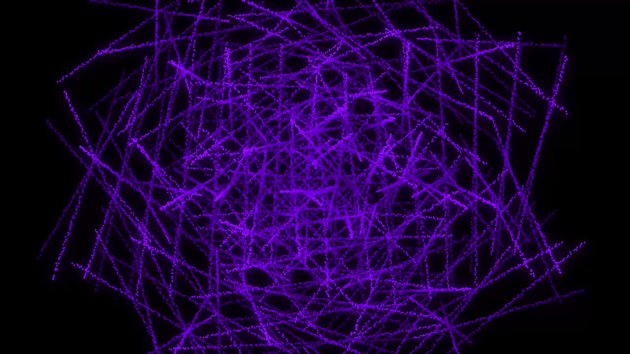 Purple color Dot Shape Pattern animation motion graphics