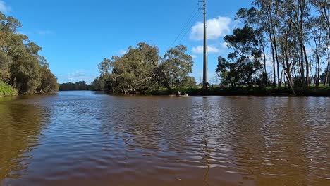 serene river landscape in australia
