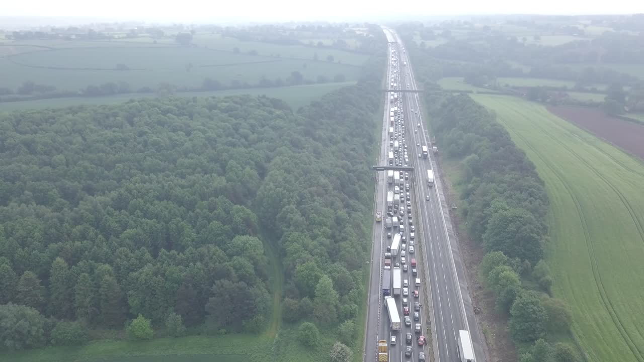 Road Closure on M4 motorway pt 1
