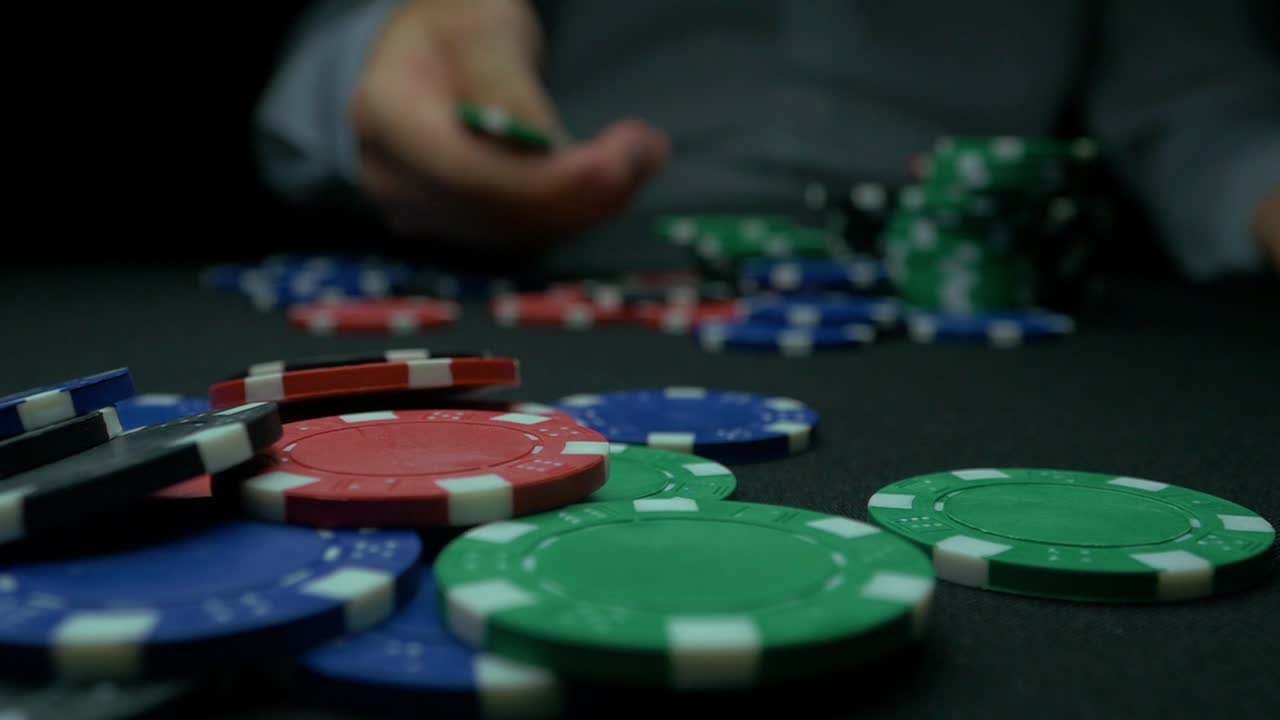 juego de póquer en curso