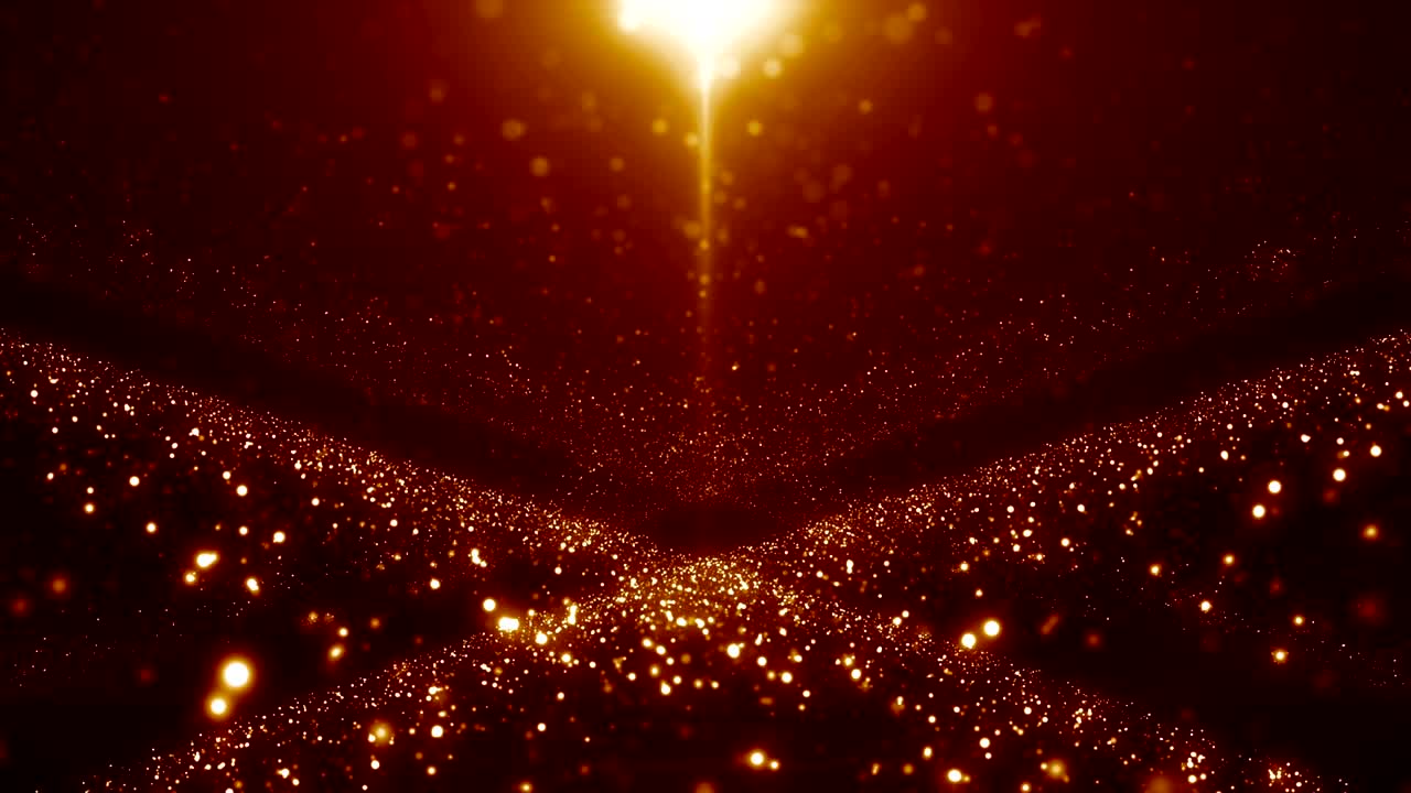 입자 먼지 추상적인 빛 보케 모션 제목 영화적 배경 루프