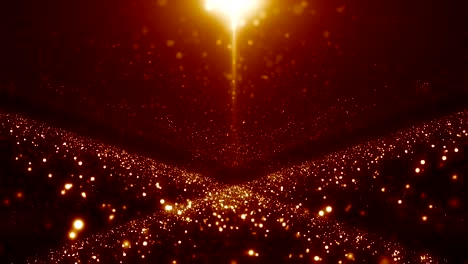 particles dust abstract light bokeh motion titles cinematic background loop