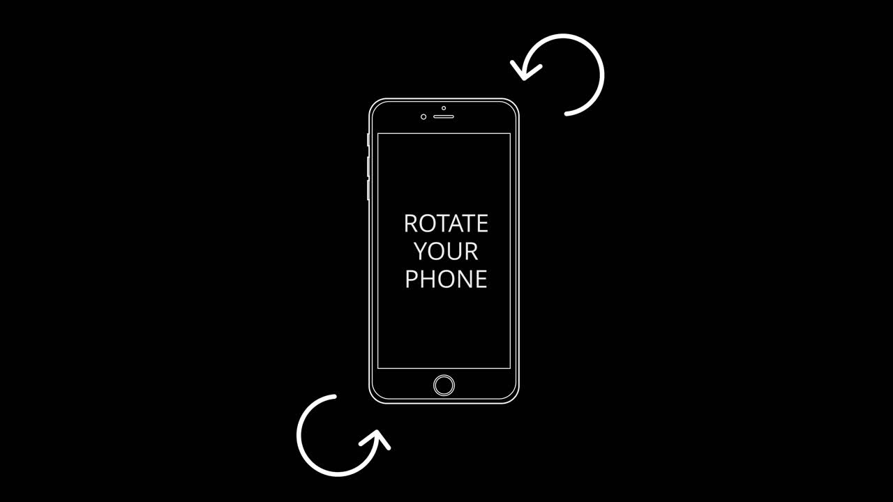 girando un teléfono inteligente