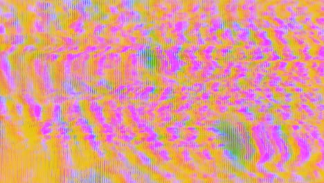 psicodélico glitch tv patrón de ruido estático. animación