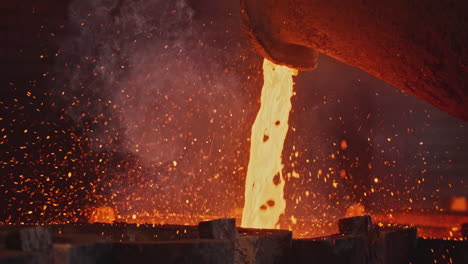 molten metal pouring