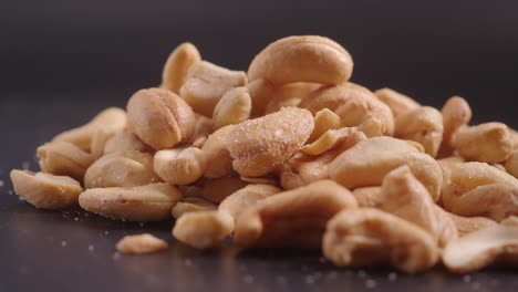 pile of roasted cashew nuts